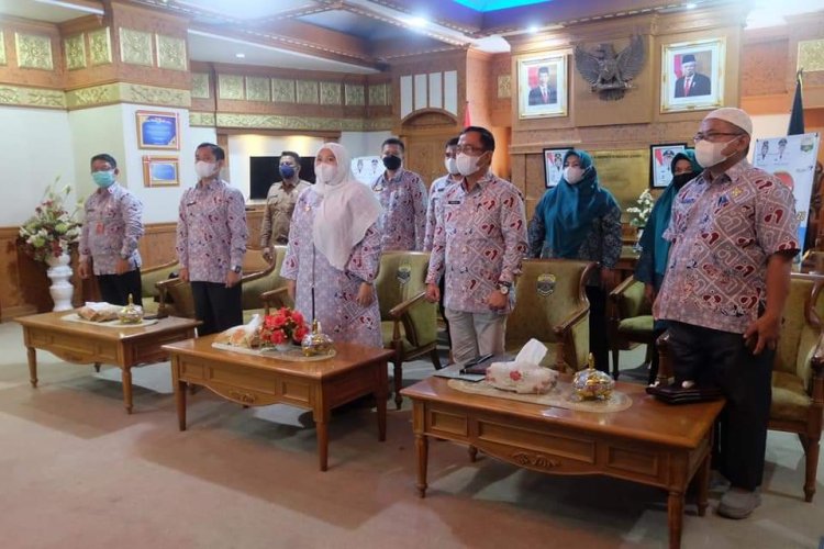 Bupati Masnah Hadiri Peringatan Harganas Secara Virtual Bersama Wakil Presiden