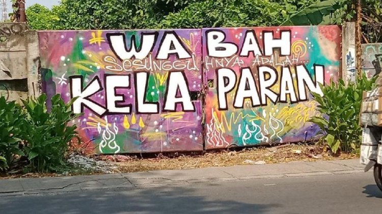Heboh Mural 'Wabah Sesungguhnya Adalah Kelaparan' di Ciledug, Camat: Dihapus!