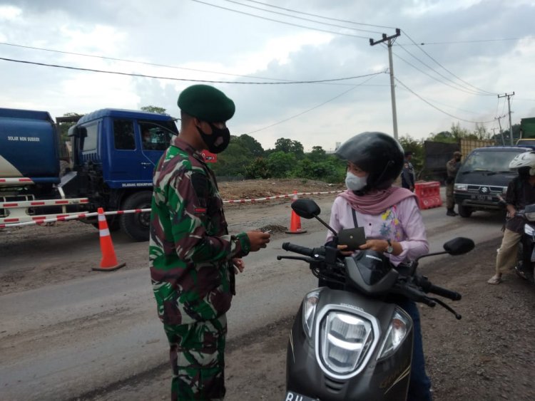 Hari Kedua Penyekatan Kota Jambi, Arus Kendaraan Mulai Sepi