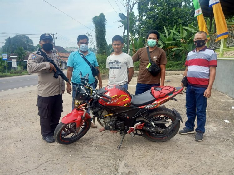 Polres Muarojambi Tangkap Spesialis Curanmor di Sungaiduren