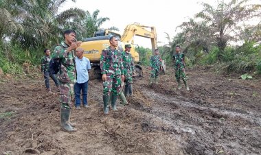 Pantau Pembukaan Jalan Baru di Lokasi TMMD-112, Dandim 0416/Bute: Jalan Ini Sasaran Utama....
