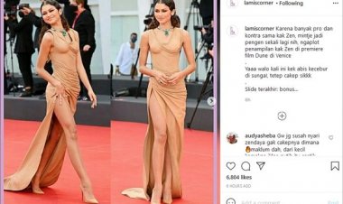 Zendaya Kenakan Dress Unik, Netizen: Habis Kelelep di Mana Neng?