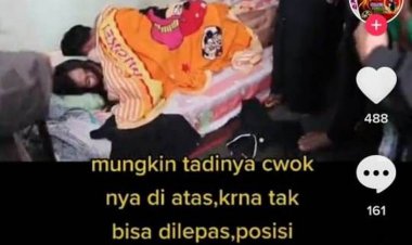 HEBOH! Sepasang Kekasih Gancet, Viralnya Hingga Luar Negeri: Tolong, Tolong