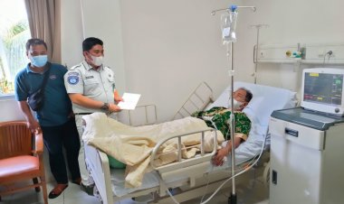 Cepat Tanggap, Jasa Raharja Berikan Jaminan Kecelakaan Bupati Merangin di Jalan Lintas Tembesi- Jambi