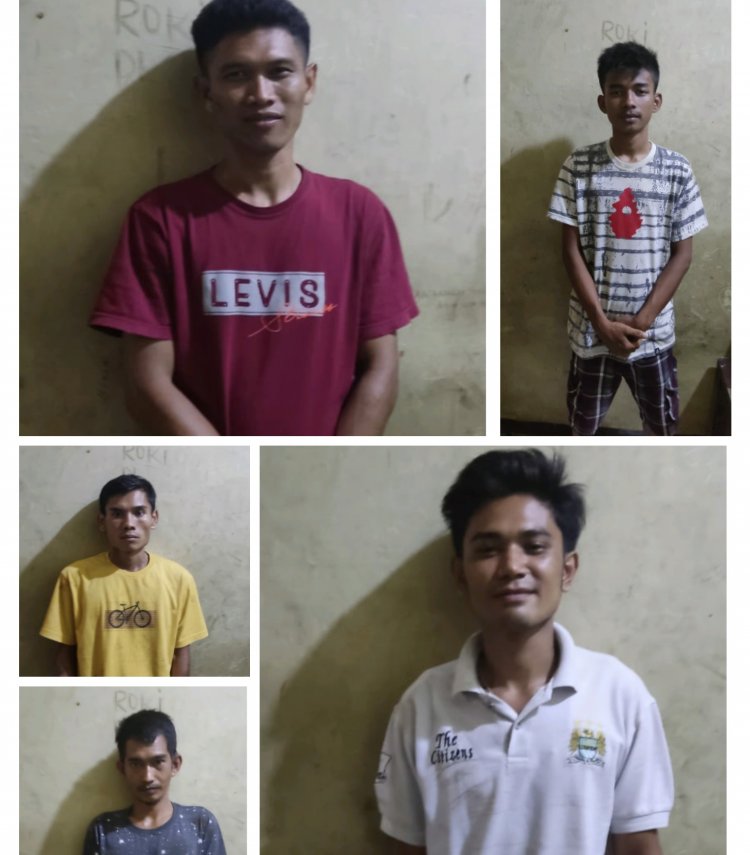 Sering Nongkrong di Kebun Lima, Pemuda Ditangkap, Polres Bungo-Jambi: Diduga Dijadikan Lokasi Transaksi Narkoba