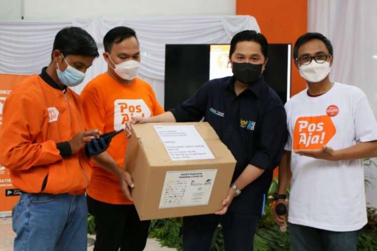 PT Pos Indonesia Lakukan Transformasi Digital, Erick Thohir: Saat Pandemi Ini adalah Sebuah Keharusan