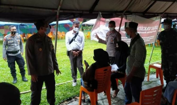 Gelar Vaksinasi Massal Bersama Polres Bungo-Jambi dan Kodim Bute, HMI: Menuju Pemulihan Negeri Ini dari Covid-19