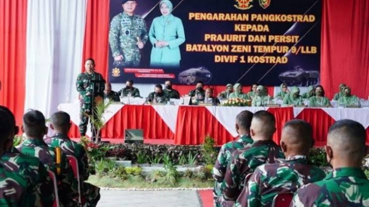 Pesan Letjen Dudung ke Prajurit Zipur 9: Hindari fanatik yang Berlebihan Terhadap Agama!