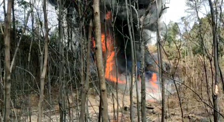 Api dari Ledakan Sumur Minyak Ilegal di Batanghari Belum Padam, Danrem: Segera Berkoordinasi Turunkan Tim Ahli