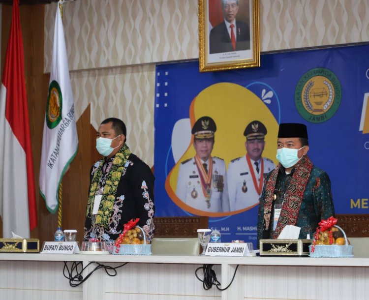 Musyawarah Ikatan Keluarga Bungo Jambi ke 5, Syarasadin Terpilih Secara Aklamasi