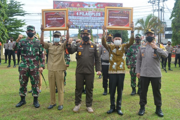 Desa Lubuk & Sekar Mengkuang Bungo-Jambi Patahkan Isu Masyarakat Tolak Vaksin, Kini Capaian Vaksinasi 100 Persen