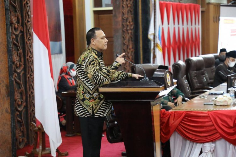 Ingatkan DPRD Jambi, Ketua KPK Firli: Ada Masalah Korupsi, Saya Tangkap Kalian