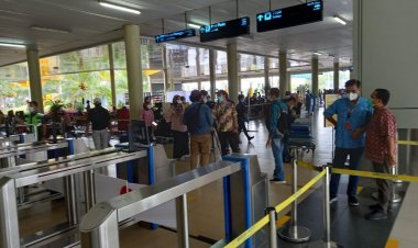 Tarif Tes Swab dan Antigen Turun, Penumpang Pesawat di Jambi Naik Drastis