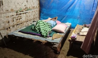 Kakek Kaki Satu Ini Hidup Sebatang Kara, Butuh Uluran Tangan Dermawan