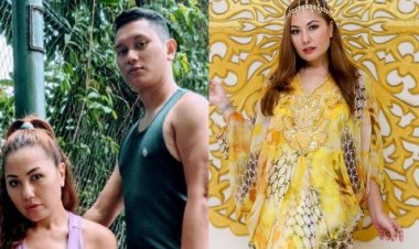 Artis Senior Cantik dan Seksi Ini Nikahi Berondong Muda