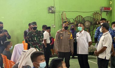 Vaksinasi Covid-19 Melampaui Dua Kabupaten Tetangga, Kapolres Bungo-Jambi: Sudah 40,6 Persen