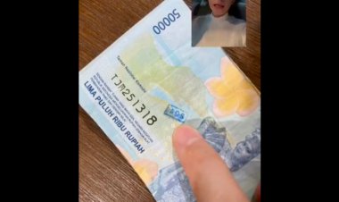 Viral! Duit Rp50 Ribu dengan Cap "ADS" Ditolak, BI: Sepanjang Uang itu Asli Maka Alat Bayar yang Sah