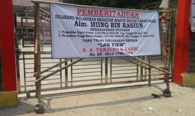 Akhirnya PT Banten Menangkan Miing, Muhidin, Soal Penyegelan SD, Pemkab Tangerang: Tidak akan Banding Lagi