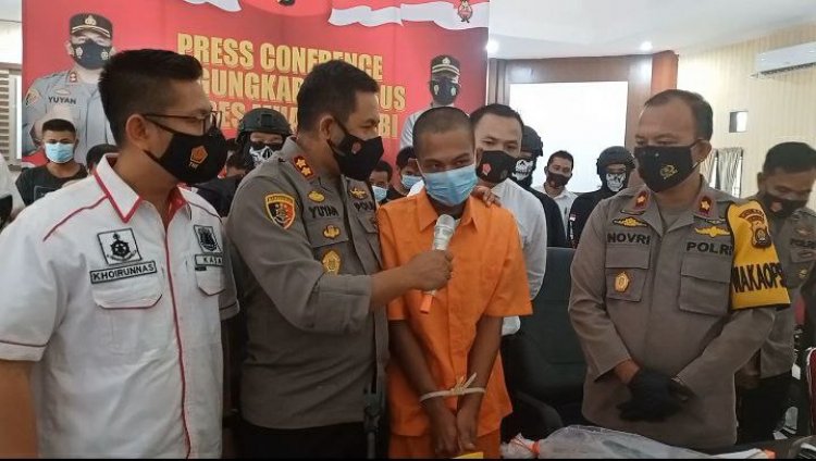 Kesal Tidak Diberi Pinjaman, Pria di Muarojambi Ini Tega Habisi Atasannya Sendiri