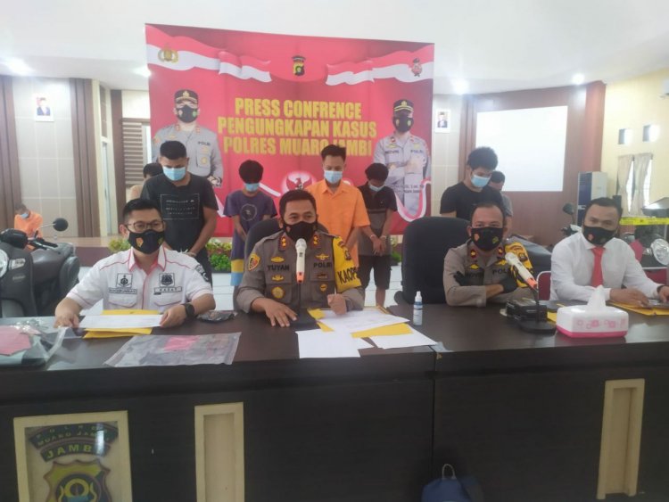 Operasi Jaran Siginjai, Belasan Kasus Berhasil Diungkap Polres Muarojambi