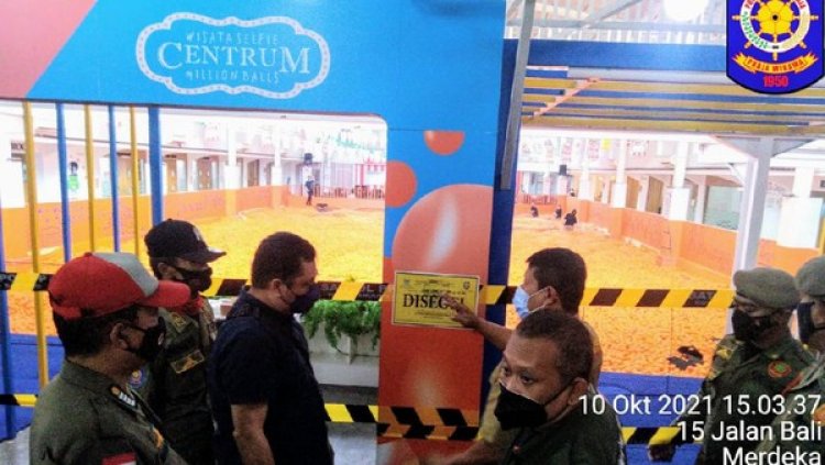 Arena Bermain di Bandung Disegel Satpol PP, Melanggar Aturan dan Timbulkan Kerumunan