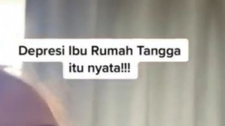 Viral! Ngaku Stres Jadi Ibu Rumah Tangga, Emak-emak Ini Curhat Sambil Menangis