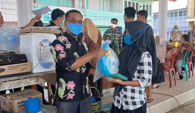 Gelar Vaksinasi Covid-19 Berhadiah, Rio Pasar Lubuk Landai Bungo Jambi: Kita Jalankan Secara Kontinyu