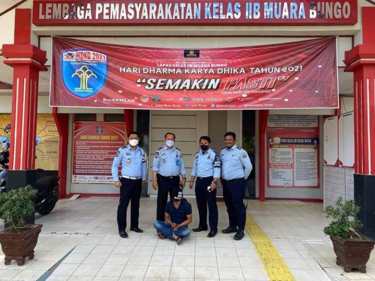 Kabur dari Lapas Bungo-Jambi, Napi Kasus Penganiayaan Berat Ini Keok Saat Dibekuk Polisi