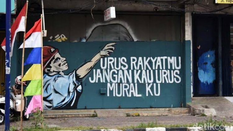 Dilombakan! Lukis Mural Kritik di Depan Kapolri Besok