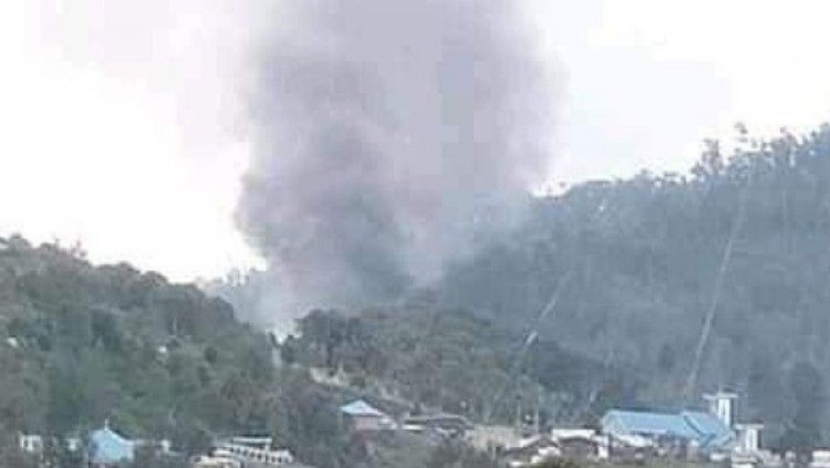 Kelompok Bersenjata Tembaki Aparat-Bakar Kantor Airnav di Sugapa Intan Jaya Papua