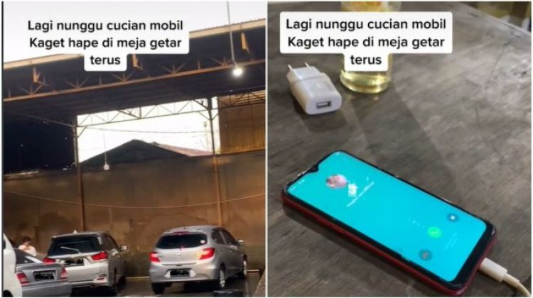 Viral! Tak Sengaja Lihat HP Tukang Cuci Mobil, Kaget Baca Notifikasi Ini, Warganet: Gara-gara Ini Gue Curigaan Sama Suami