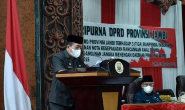 Al Haris Berharap RPJMD Dilaksanakan Tahun Depan