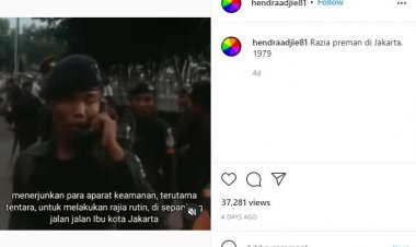 Viral! Video Momen Razia Preman 1979, Netizen Fokus ke Ini: Radionya Keren