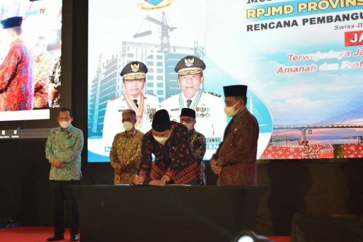 Wagub Paparkan Rencana Pembangunan Jambi  Mantap saat Musrenbang RPJMD