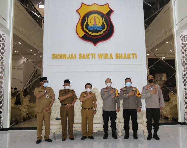 Al Haris Sambangi Mapolda Jambi Tingkatkan Sinergitas dan Pererat Silaturahmi