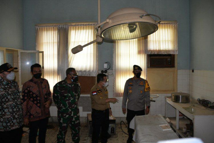 Gubernur Jambi Tinjau  Eks RS Pertamina di Bajubang Batanghari