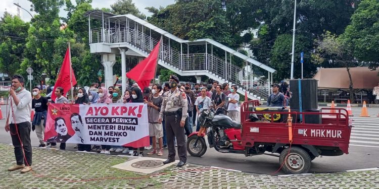 Ayo KPK Segera Periksa Menteri BUMN dan Menko Marves, LMND: di Saat yang Berkuasa Tak Merasakan Penderitaan Rakyat....