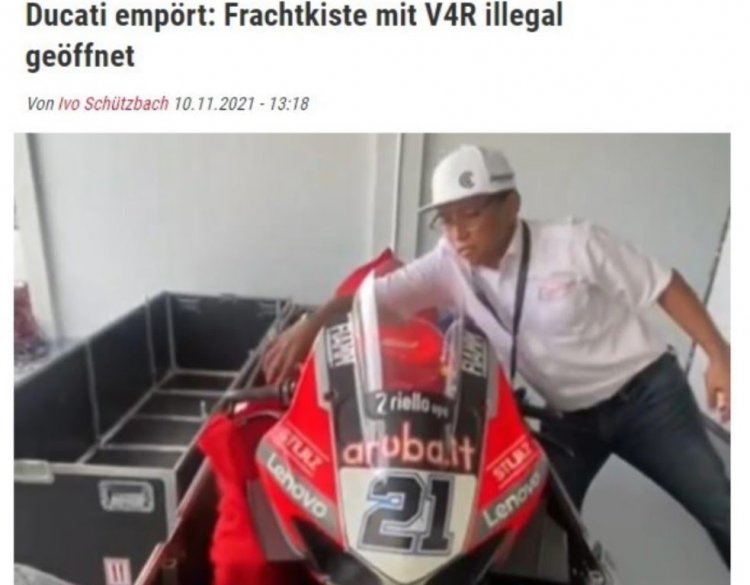 Heboh! Boks Kargo Motor Pembalap Ducati Dibongkar Ilegal, Begini Kata Kapolda NTB