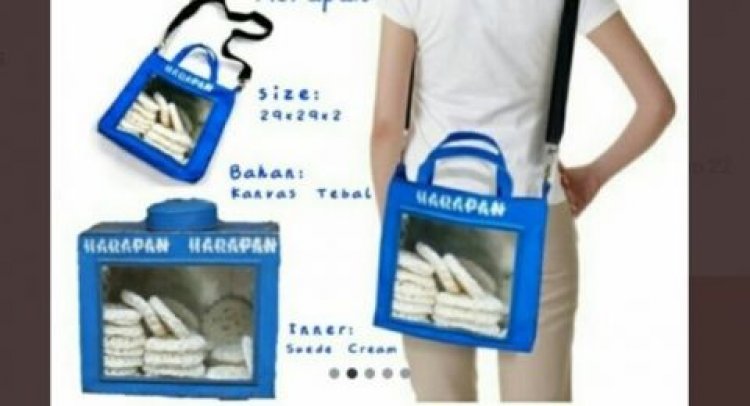 Viral Tas Desain Unik Mirip Kaleng Kerupuk, Netizen: Gucci Minder Melihat Desain Tas Ini