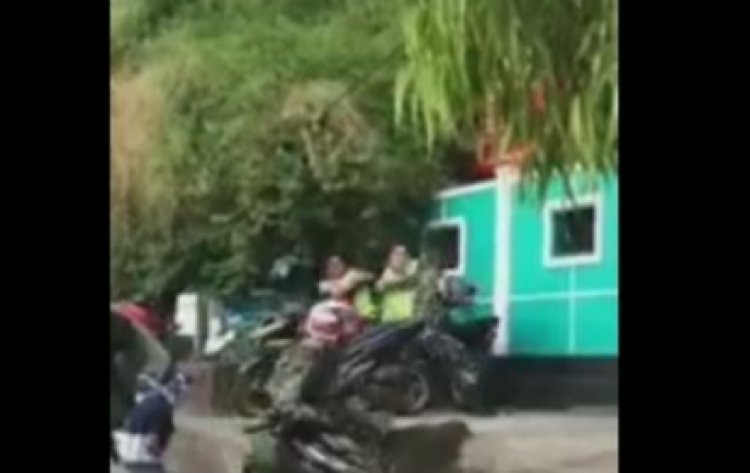 Viral! Prajurit TNI Adu Jotos dengan Dua Polisi Meski Sempat Dipisahkan