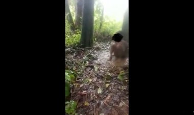 Viral! Bocah Ini Diikat di Pohon Sambil Menangis Histeris