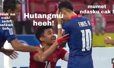 Gokil! Meme Aksi Asnawi Ejek Pemain Singapura Saat Gagal Penalti, Bikin Ngakak