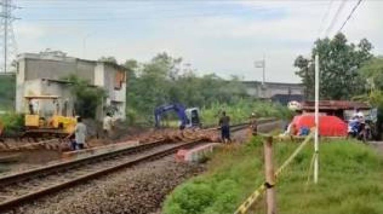 Duh! Puluhan Bebek Tergiling Kereta Api Viral di Media Sosial