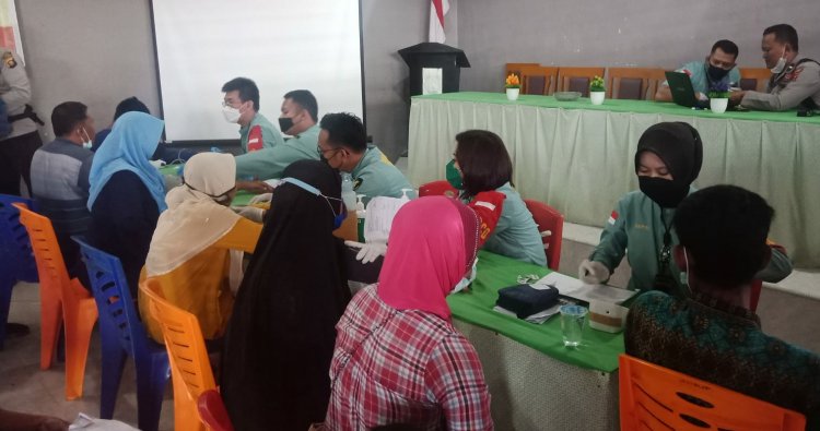 Alumni Akabri 2001 Gelar Vaksinasi Massal, 1.305 Warga Pelepat Bungo-Jambi Divaksin