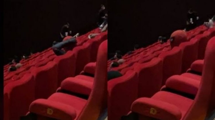 Viral! Spiderman Nonton Spiderman No Way Home di Bioskop, Netizen: Mentalnya Kuat Banget
