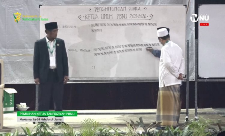 Kalahkan Rivalnya, Yahya Staquf Resmi Terpilih Jadi Ketua Umum PBNU