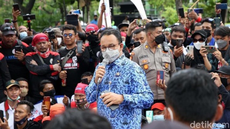 Pengusaha yang Ogah Naikkan UMP 5,1%, Anies: Melanggar Dikenakan Sanksi!