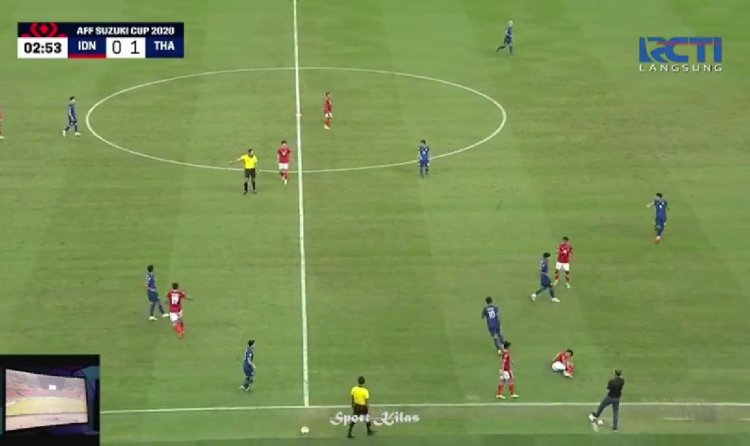 Final Piala AFF: Babak Pertama Usai Skuad Garuda Tertinggal 0-1 dari Thailand