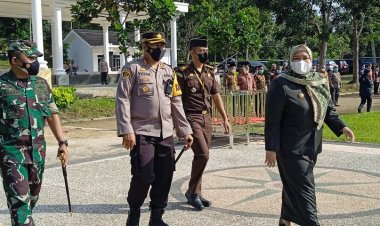 Tak Main-main, Pemkab Muarojambi Targetkan 30 Ribu Dosis Vaksin Setiap Hari, Polisi Ikut Diterjunkan
