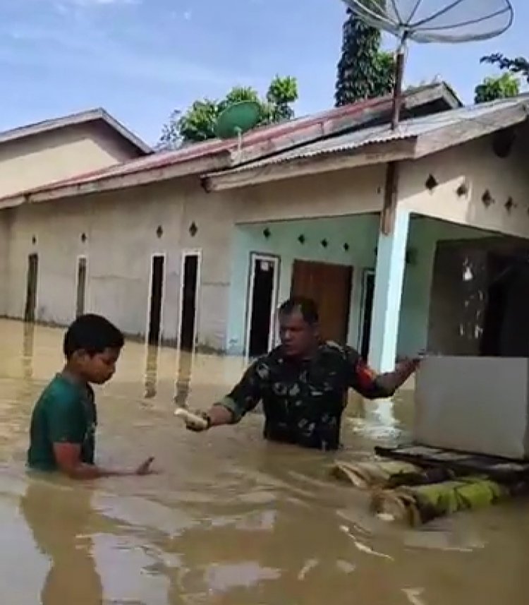Banjir Rendam 12 Kecamatan di Bungo-Jambi, 19.292 Jiwa Terdampak